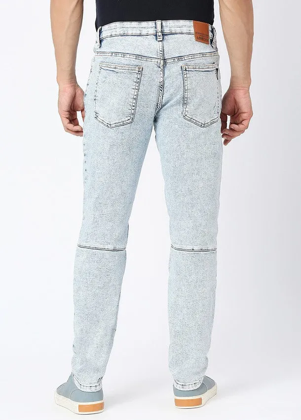 Acid Blue Boseman Skinny Jeans