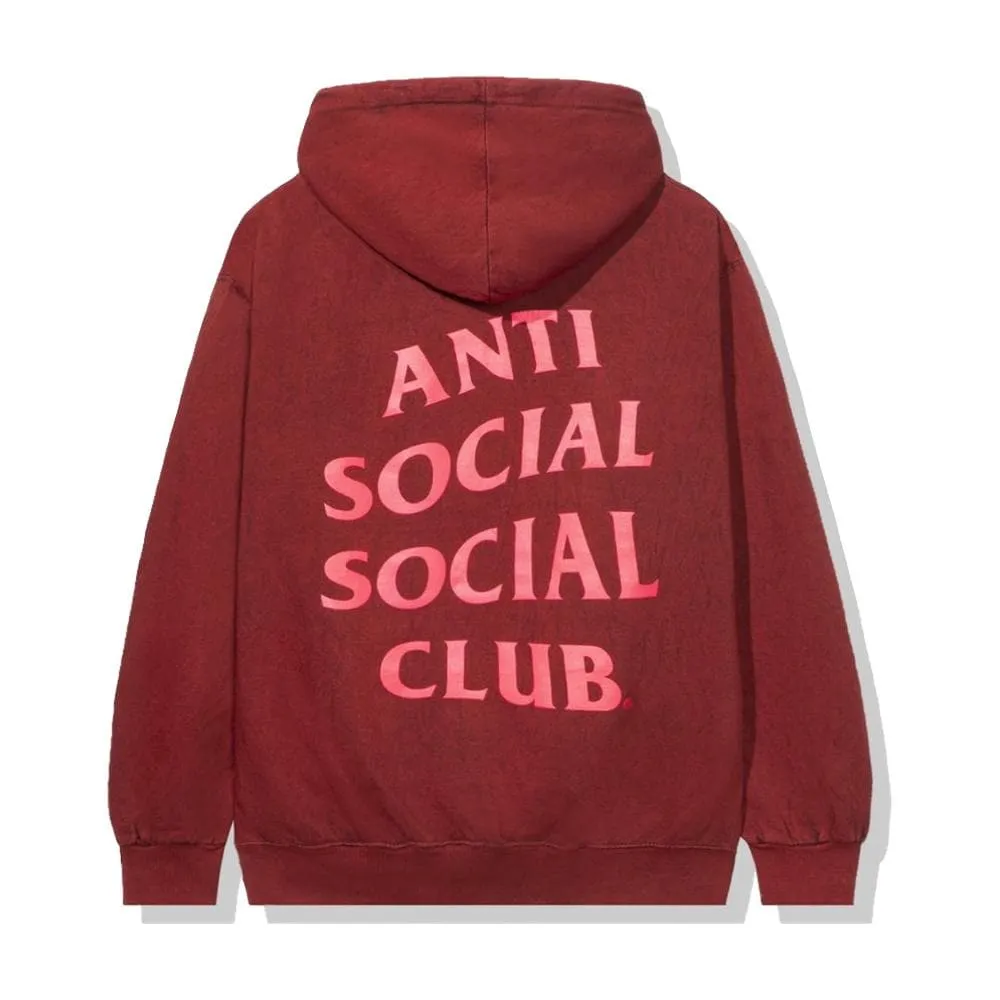 AntiSocialSocialClub DON’T RED HOODIE-RED