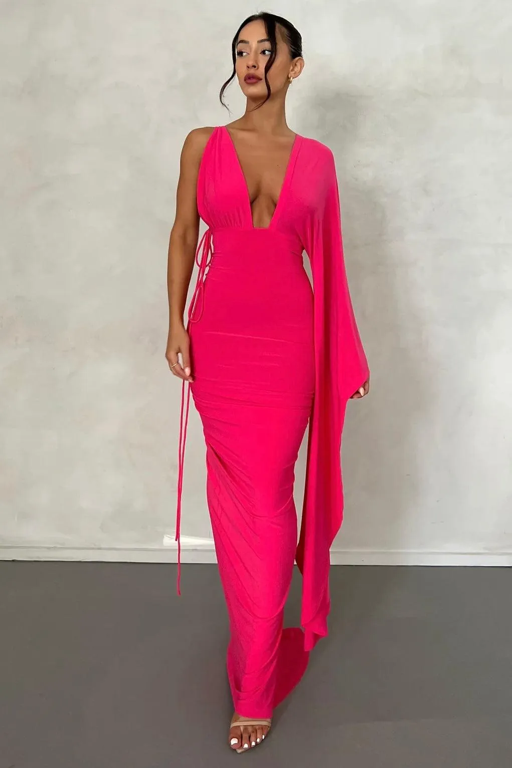 Athena Gown - Fuchsia