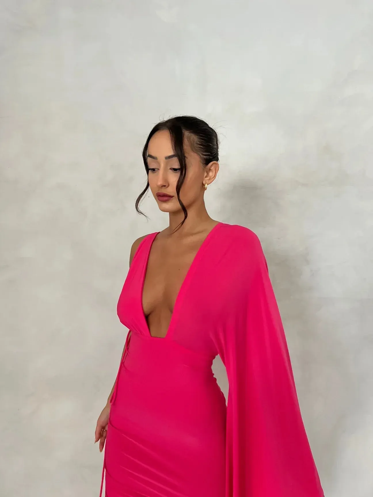 Athena Gown - Fuchsia