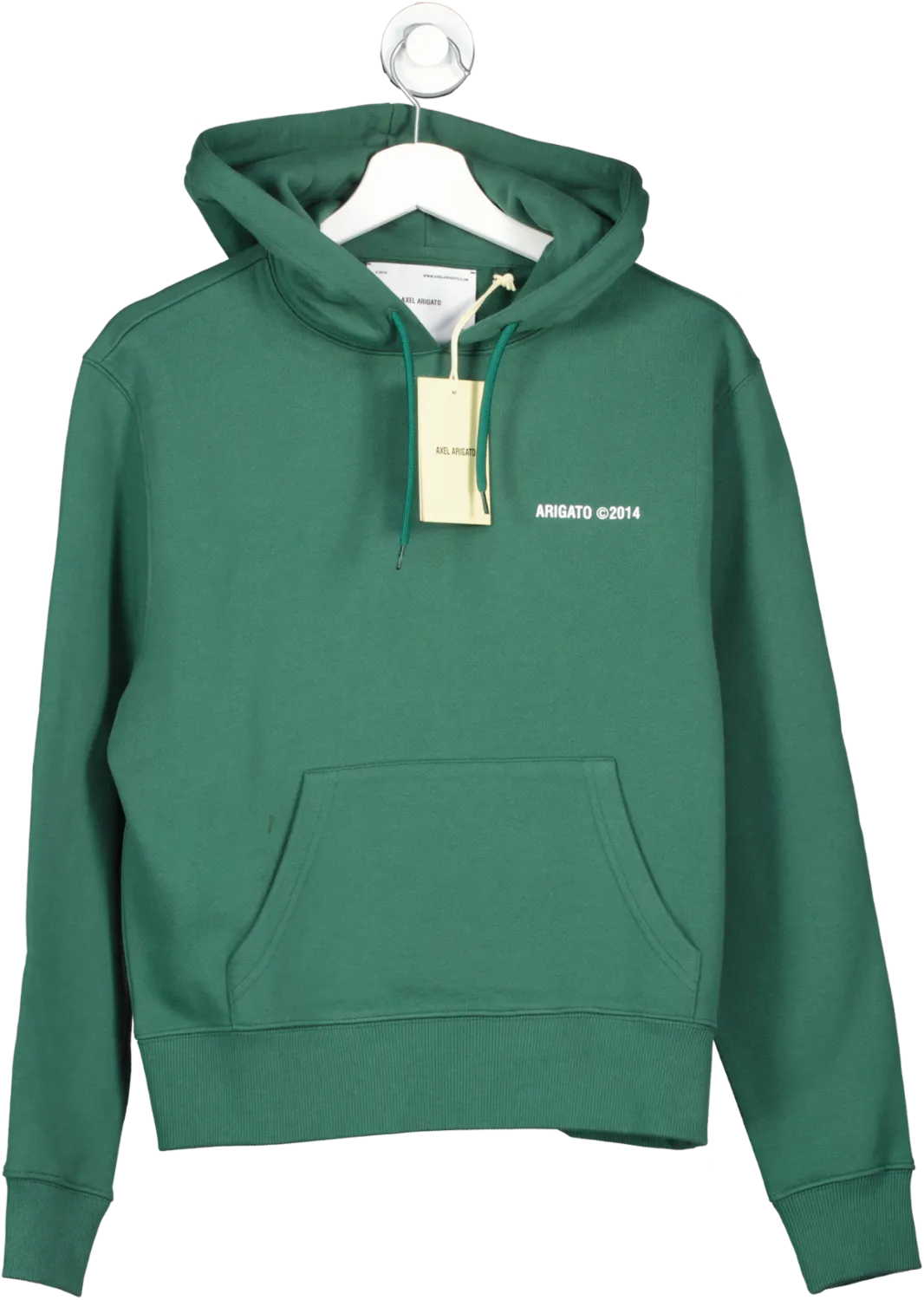 AXEL ARIGATO Green Logo Hoodie UK XS