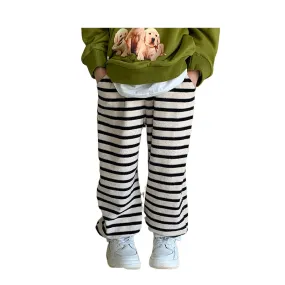 Baby Kid Unisex Striped Pants