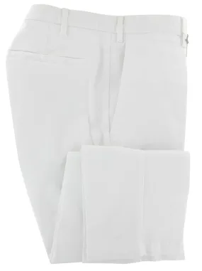 Barba Napoli White Pants