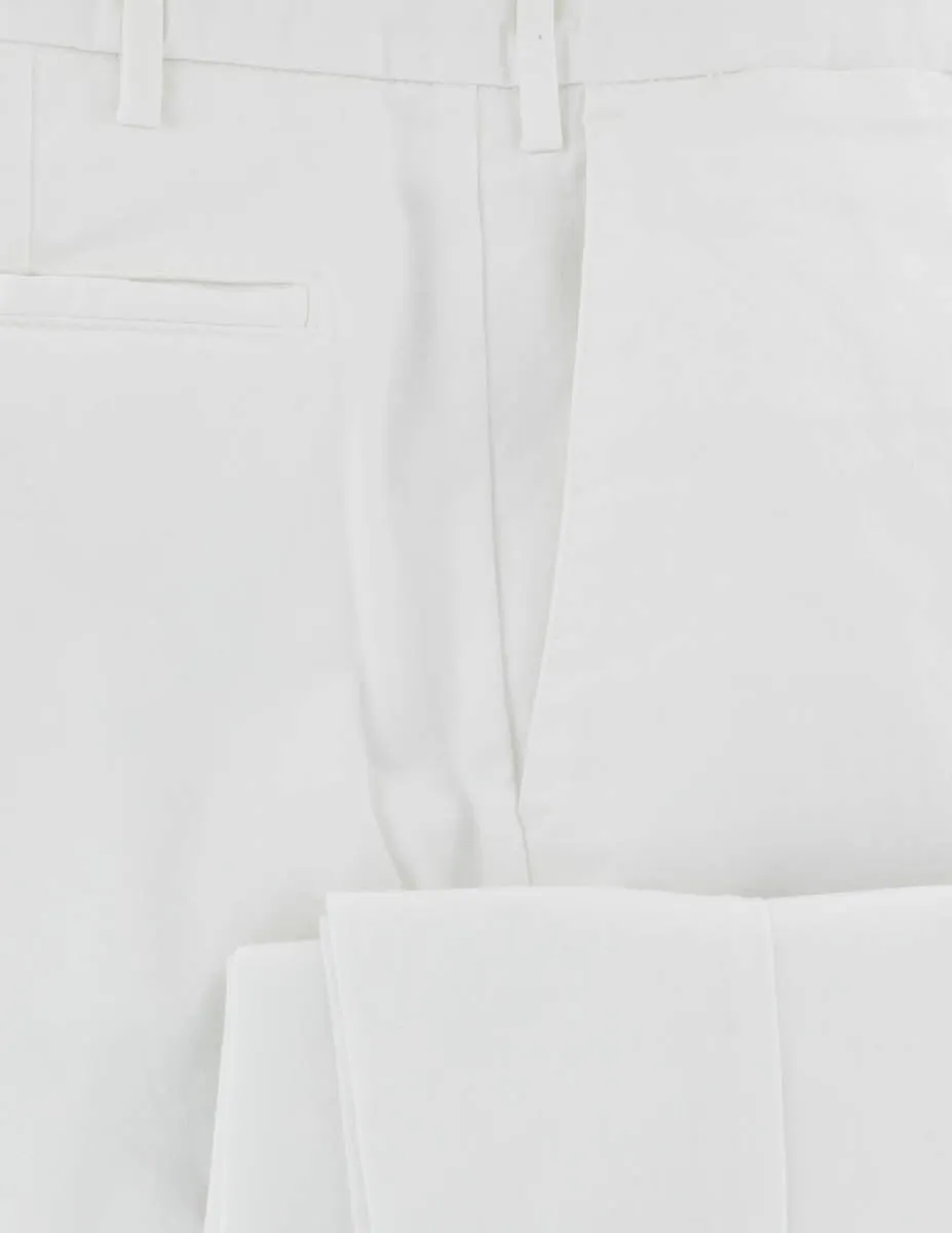 Barba Napoli White Pants