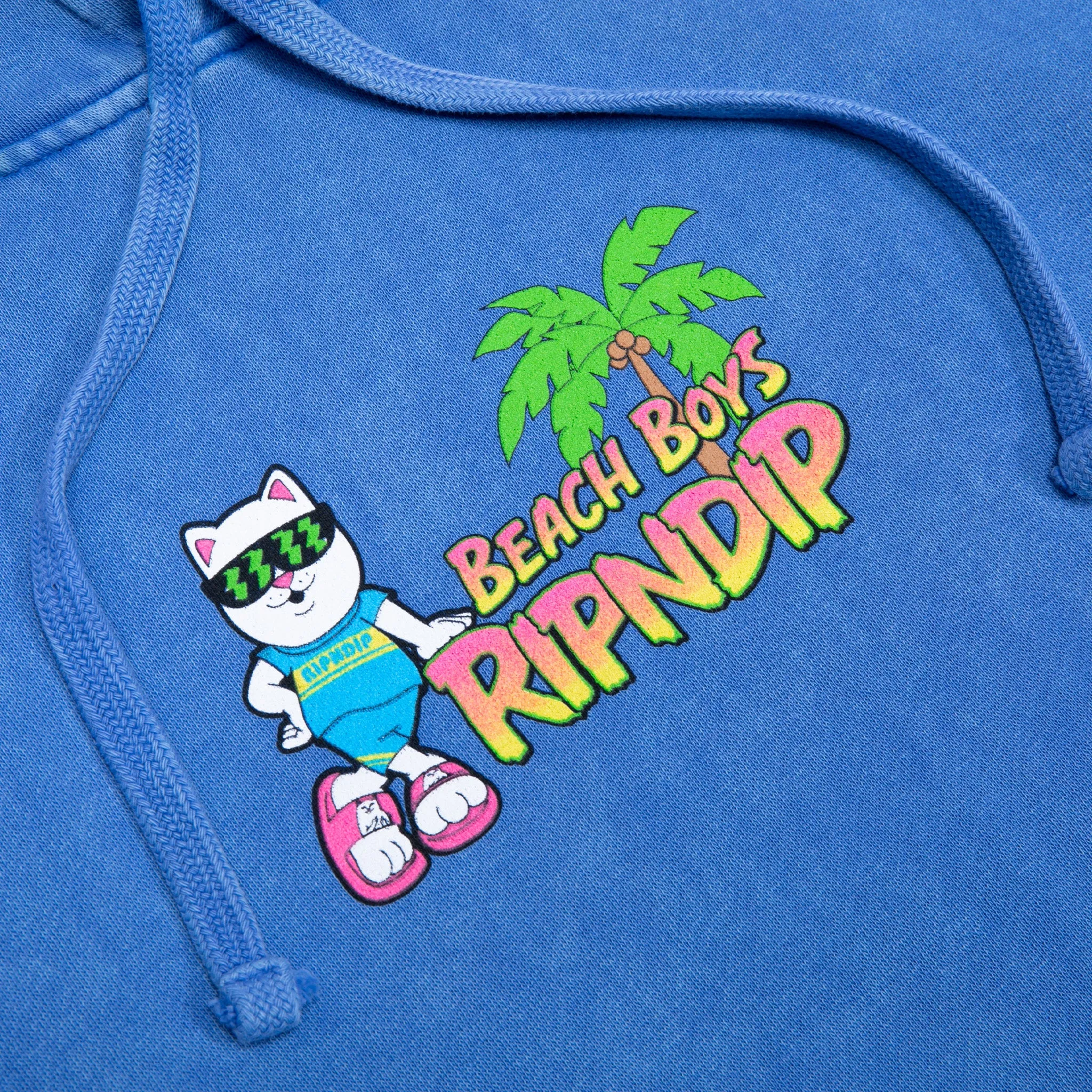 Beach Boys Hoodie (Periwinkle Mineral Wash)