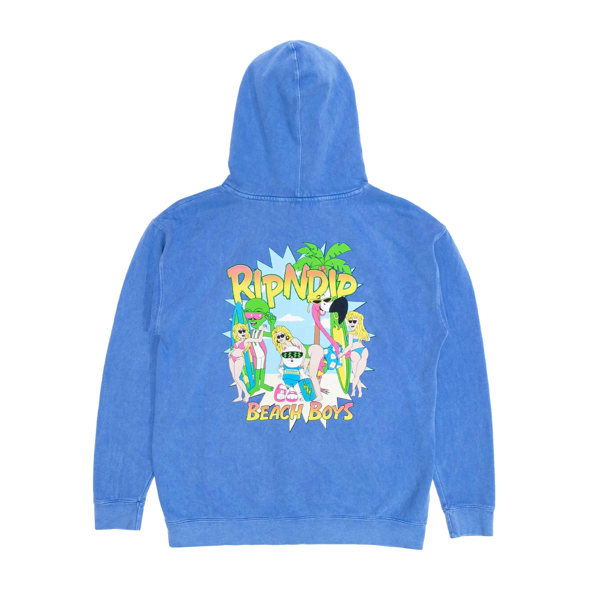 Beach Boys Hoodie (Periwinkle Mineral Wash)