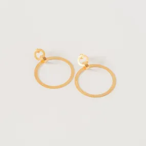 Billabong Double Hoop Earrings