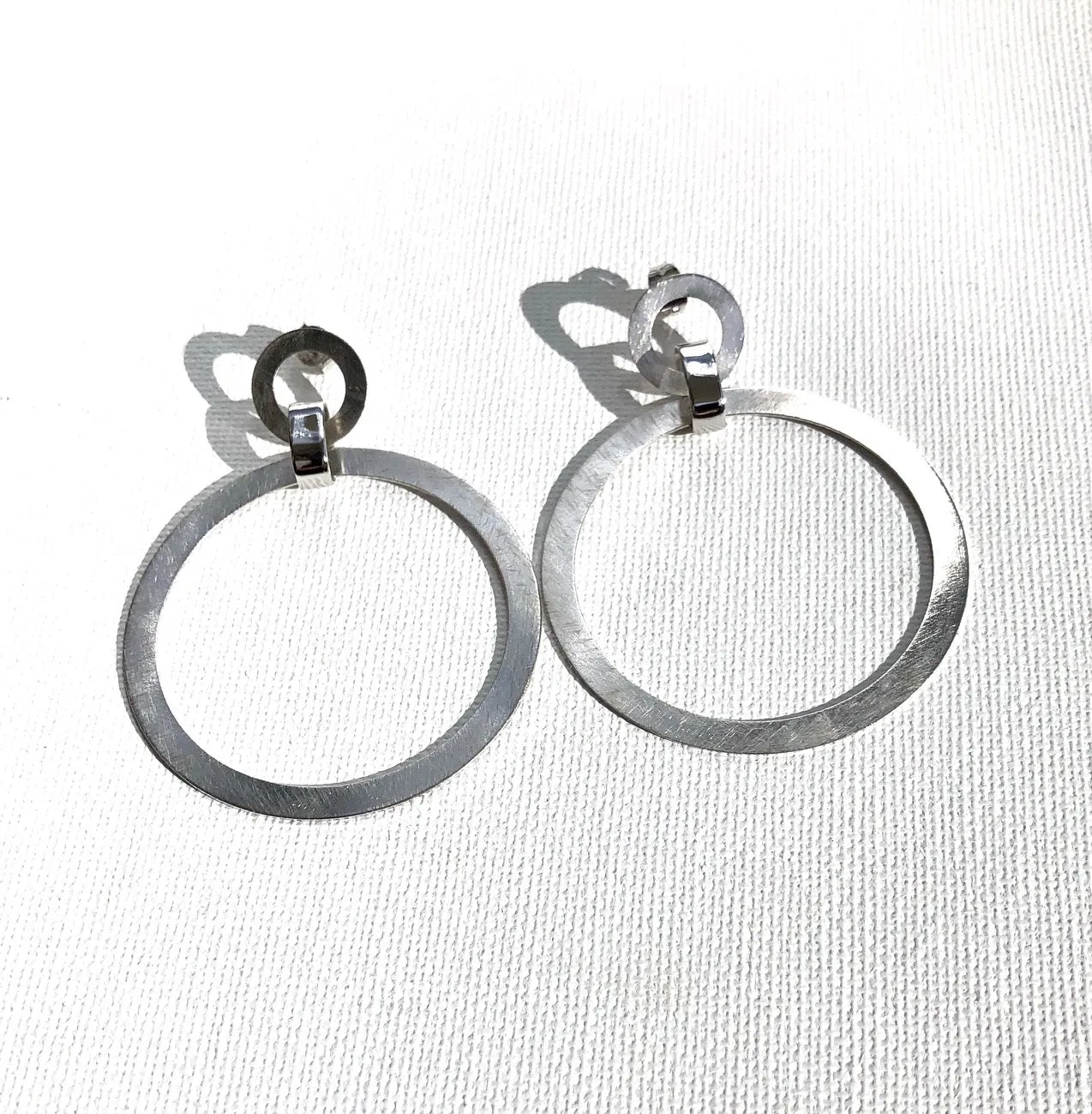 Billabong Double Hoop Earrings