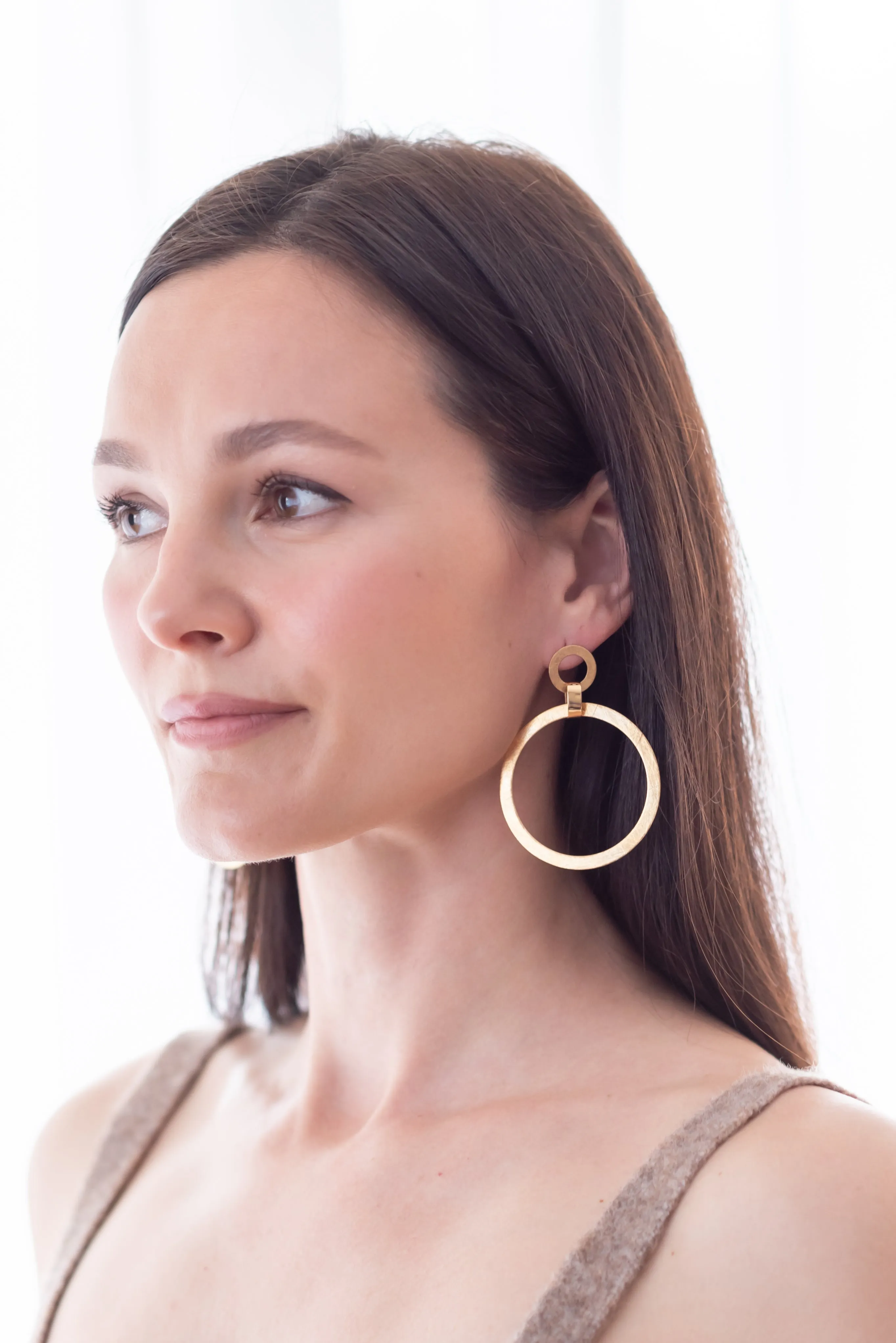 Billabong Double Hoop Earrings