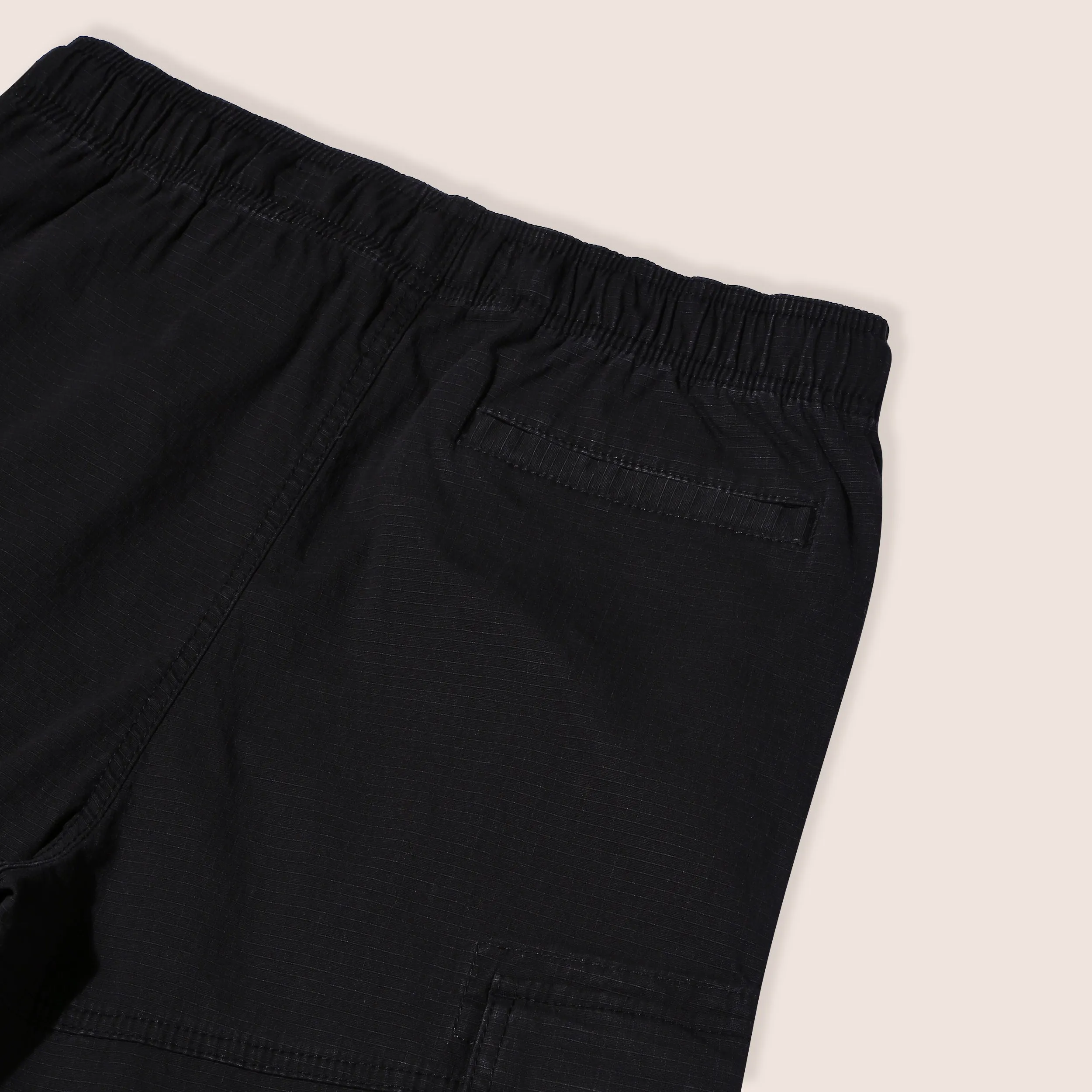 Black Men's Non Denim Cargo