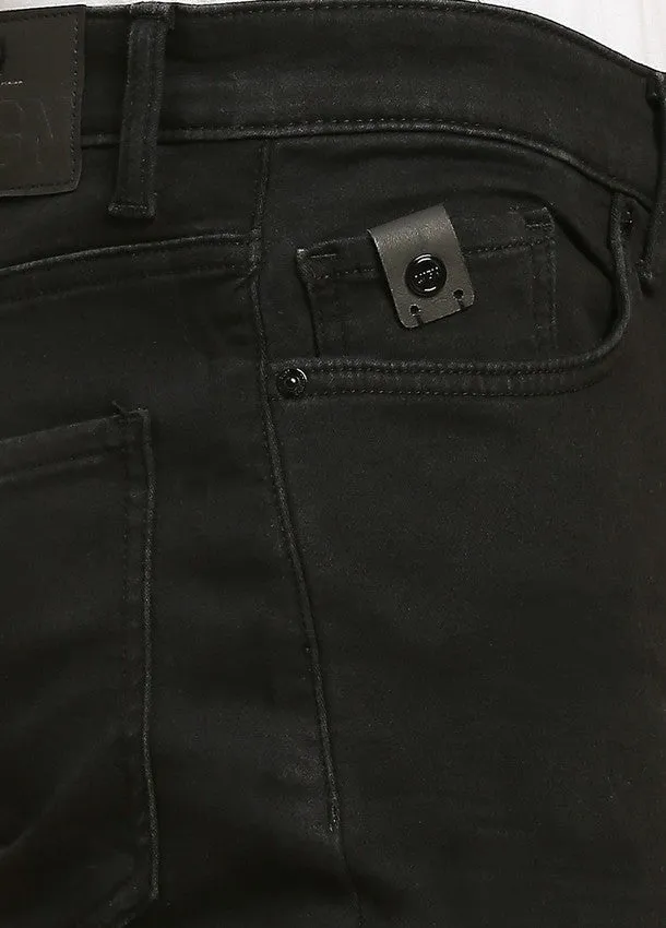 Black Premium Five Pocket Slim Fit Jeans