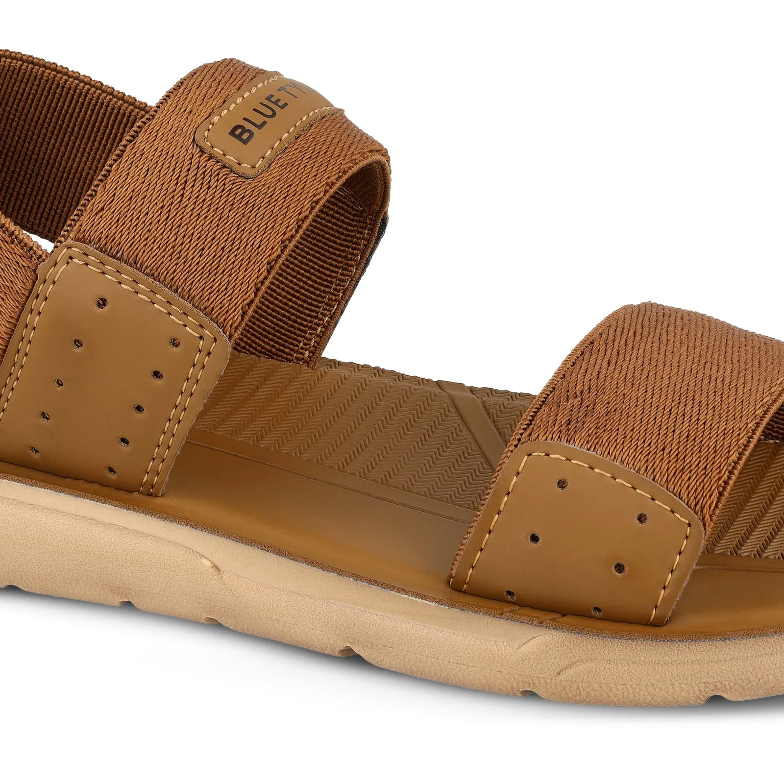 Mens Blue Tyga Sandals - BT1709 Tan Casual Footwear for Comfort and Style