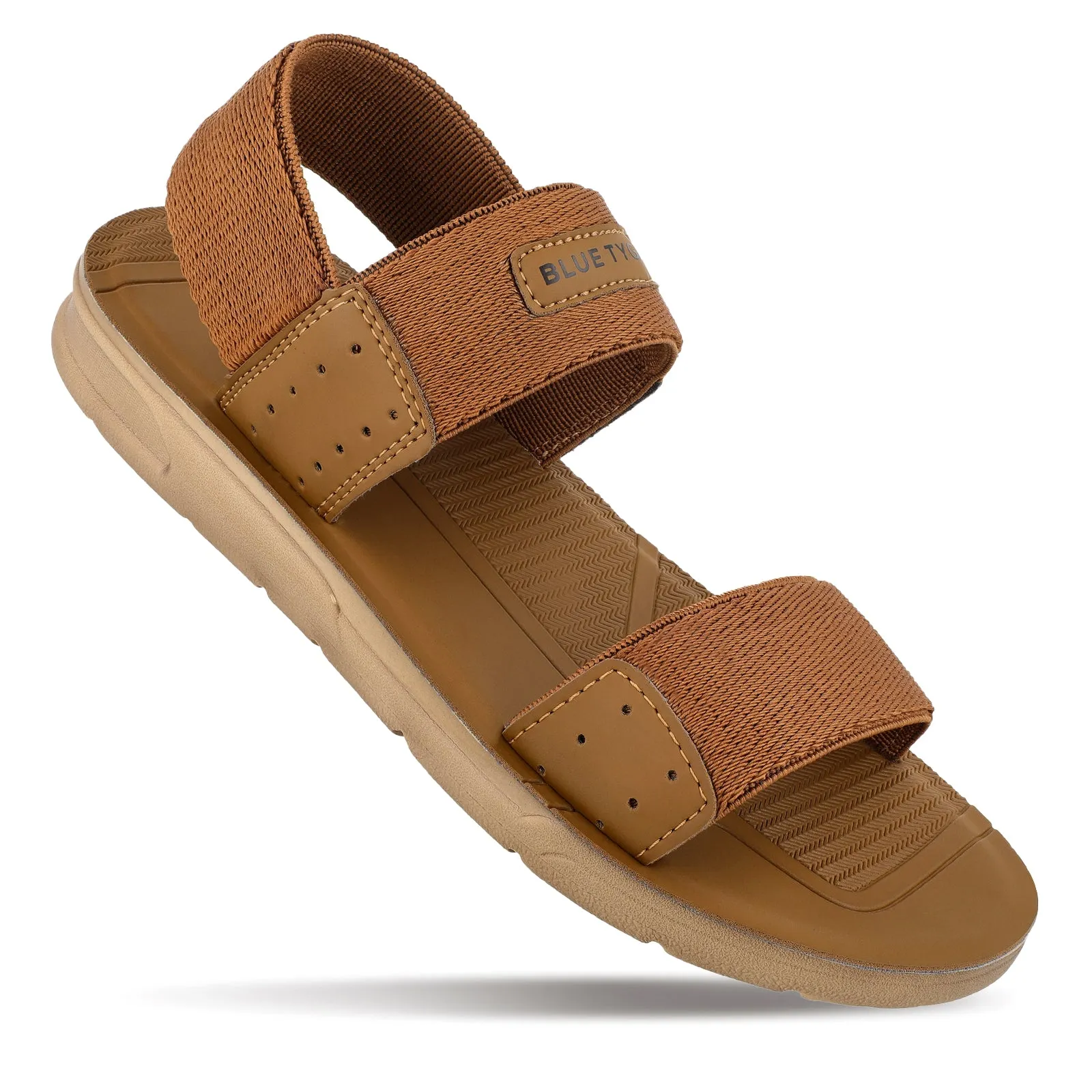 Mens Blue Tyga Sandals - BT1709 Tan Casual Footwear for Comfort and Style