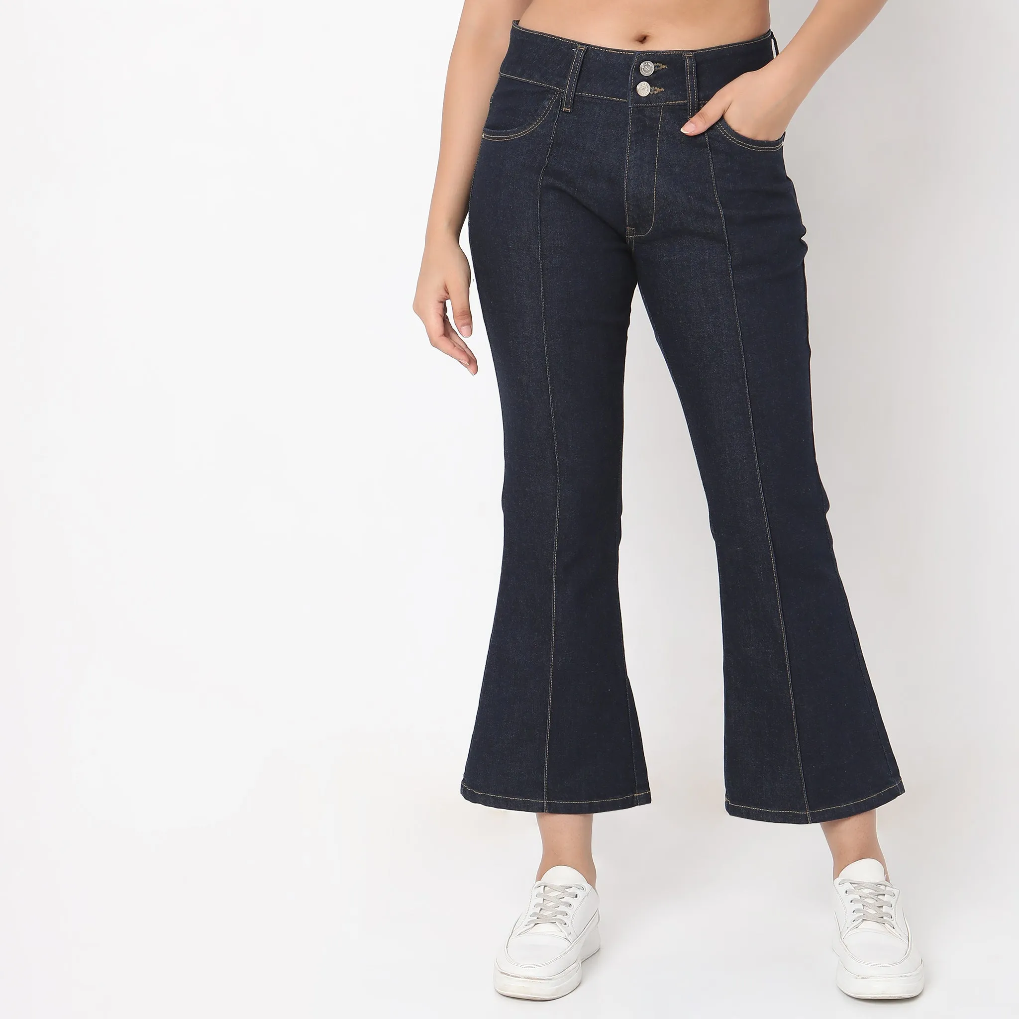 Boot Cut High Rise Jeans