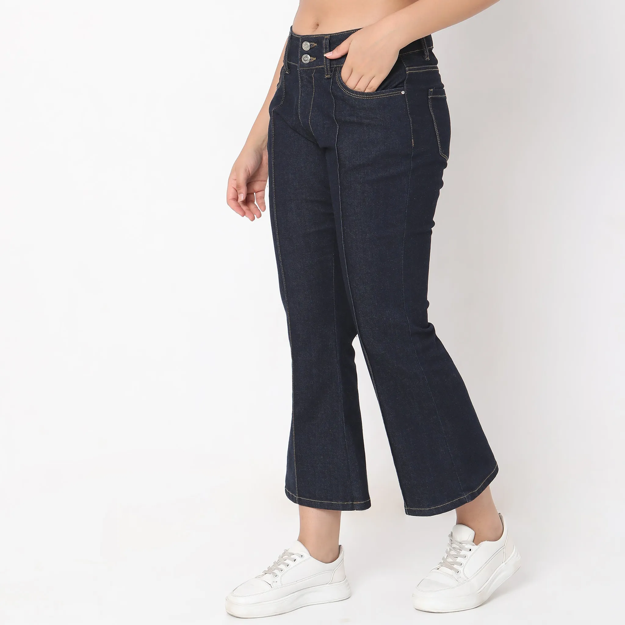 Boot Cut High Rise Jeans