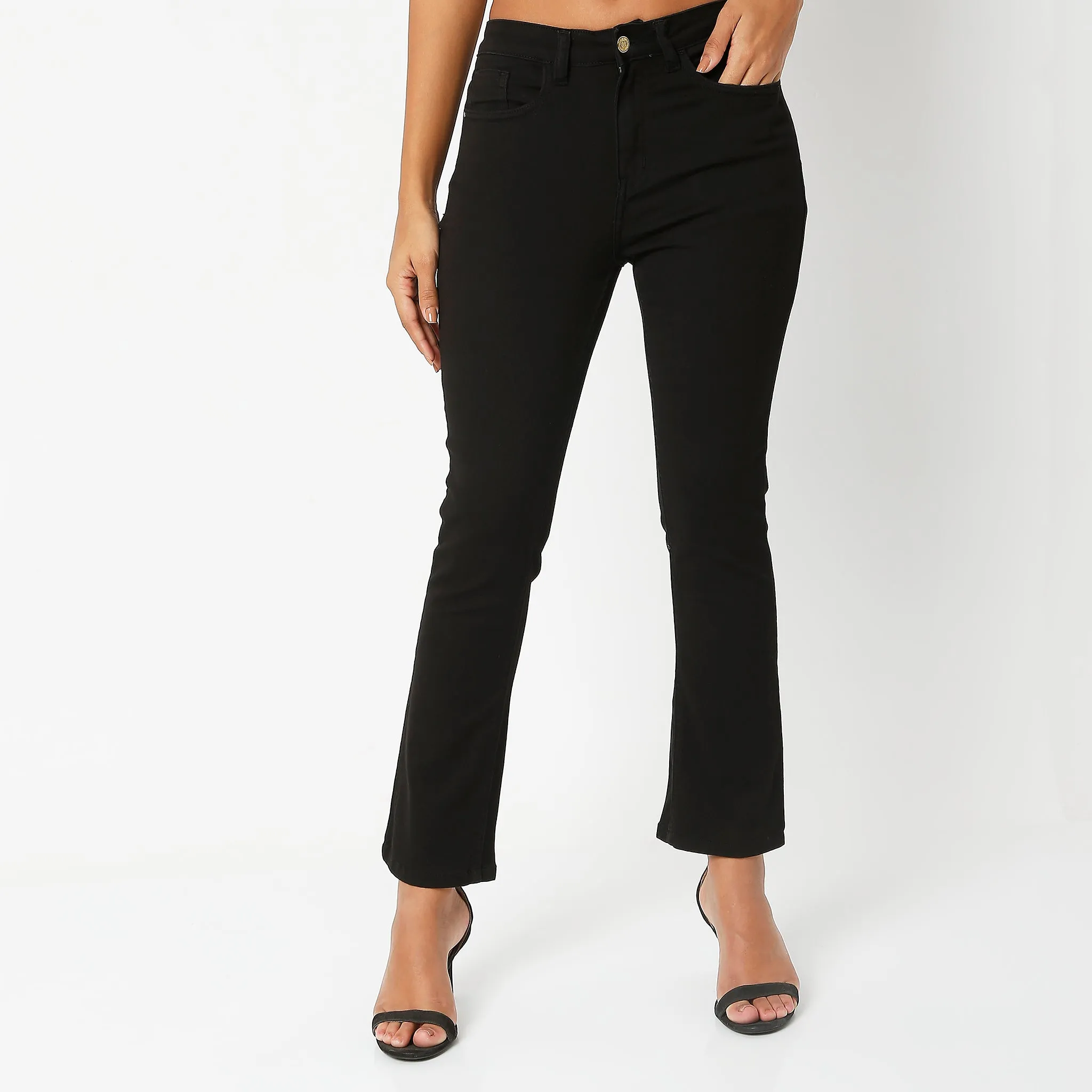 Boot Cut High Rise Jeans