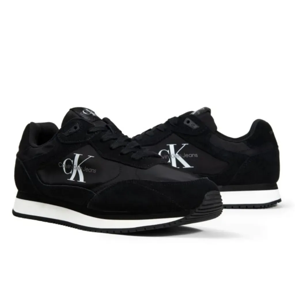 Calvin Klein Jeans Retro Runner Laceup Trainer Men - BLK