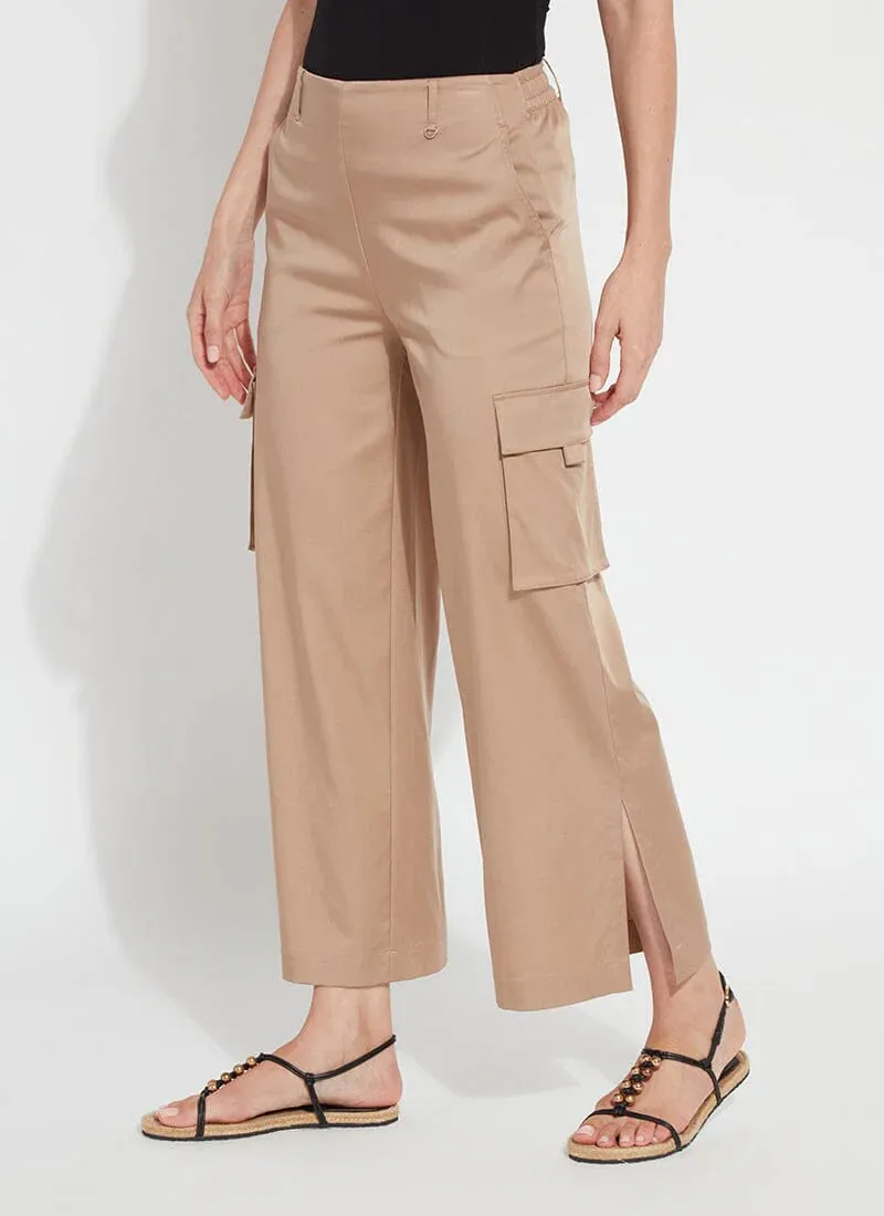 Calypso Cargo Pant in tanned by Lysse