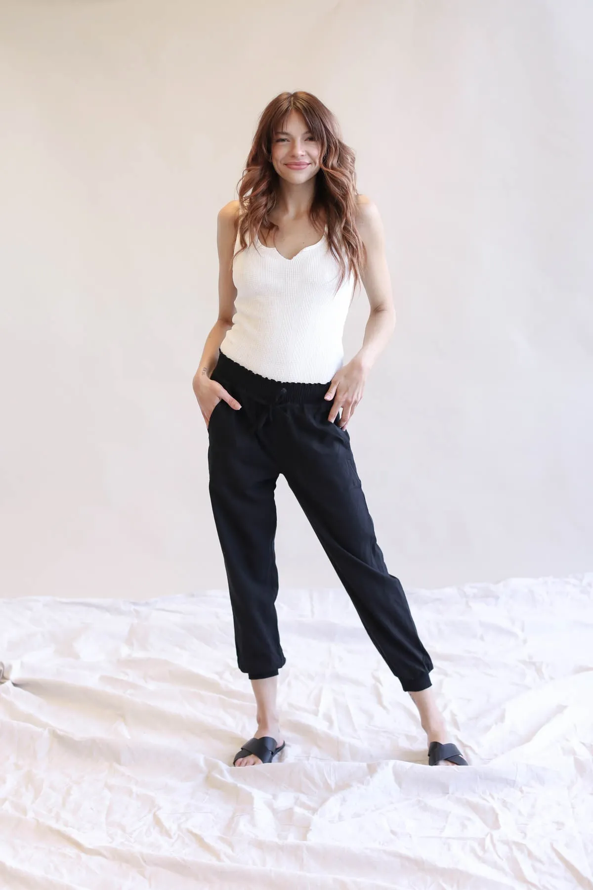 Casual Everyday Linen Pants