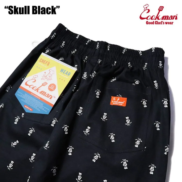 Cookman Chef Pants - Skull : Black