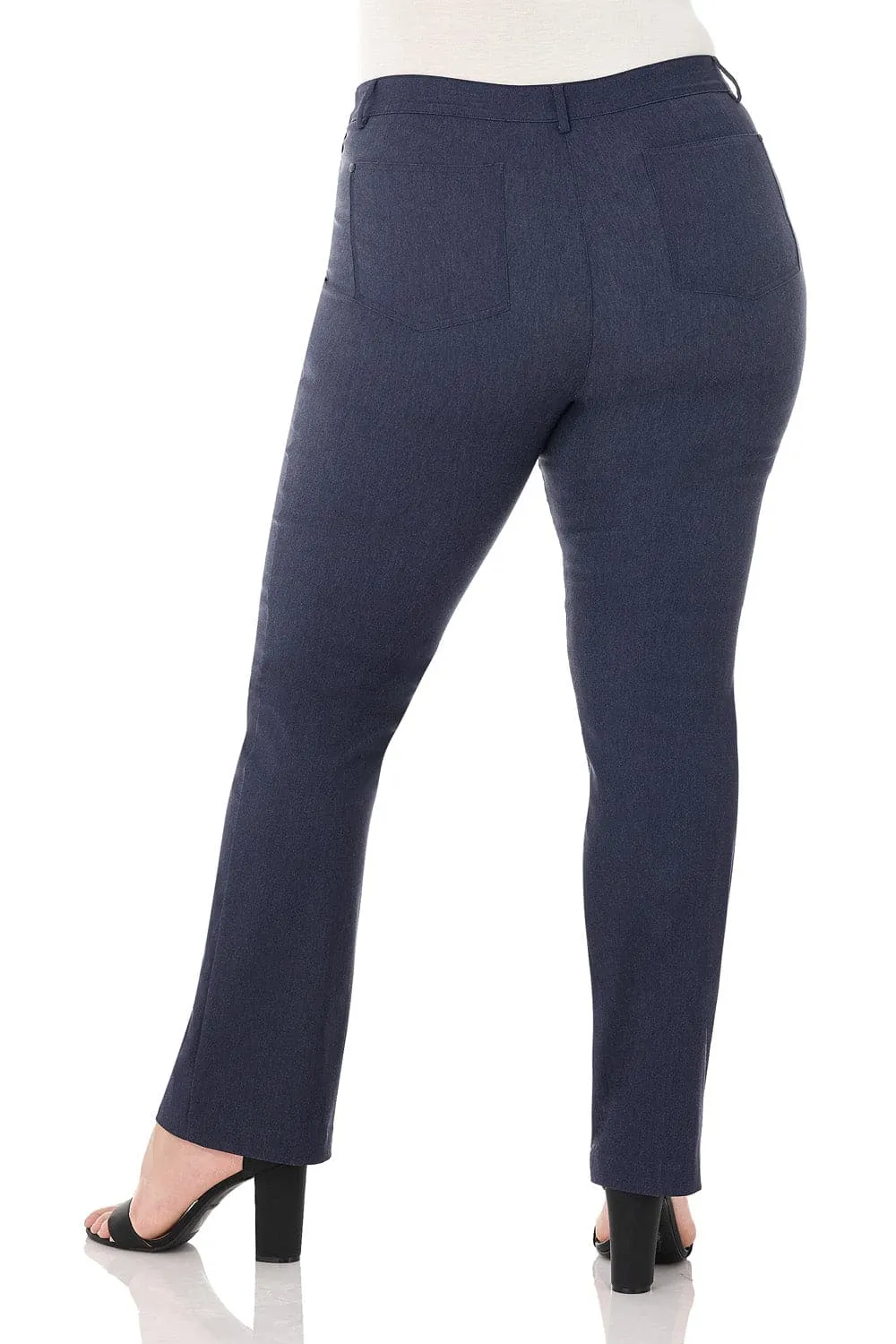 Curvy Tummy Control Pants with 5 Pockets