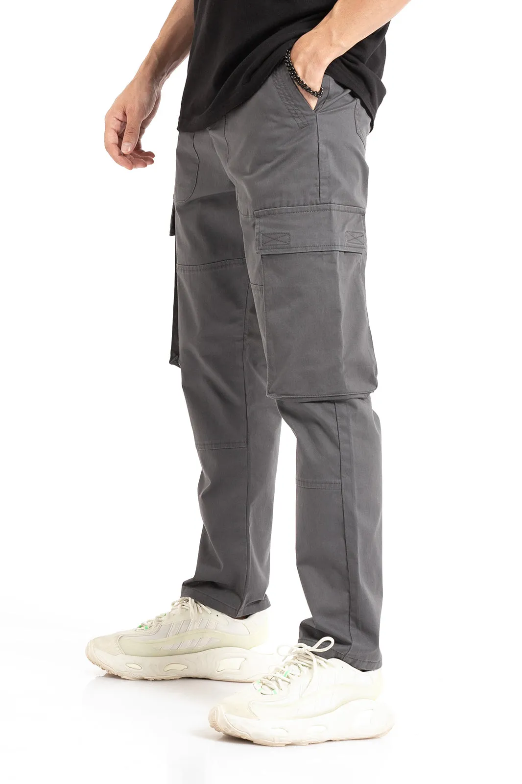 Dark Grey Cargo Pant