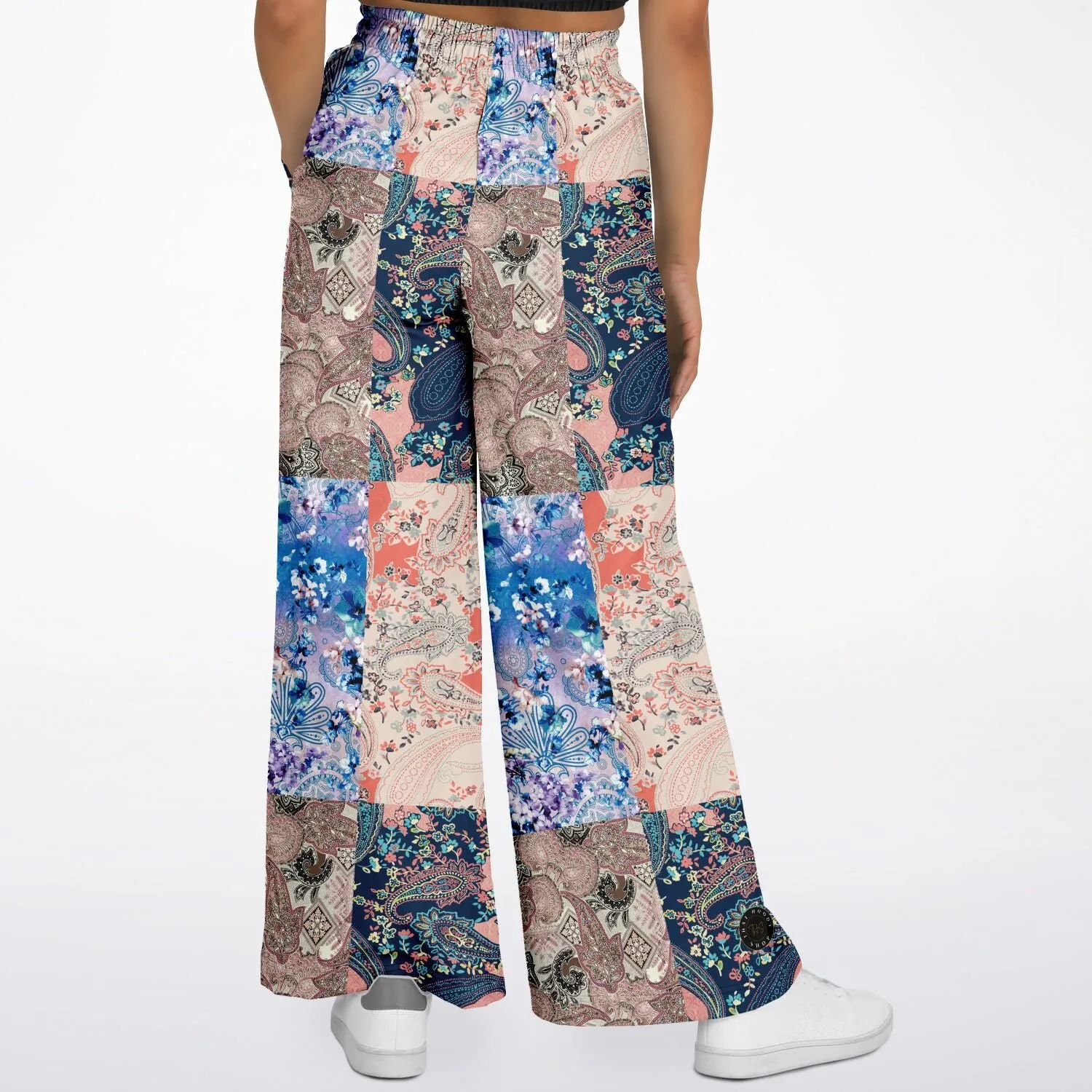 Dolores Park SW Patchwork Stretchy Phat Bellbottoms