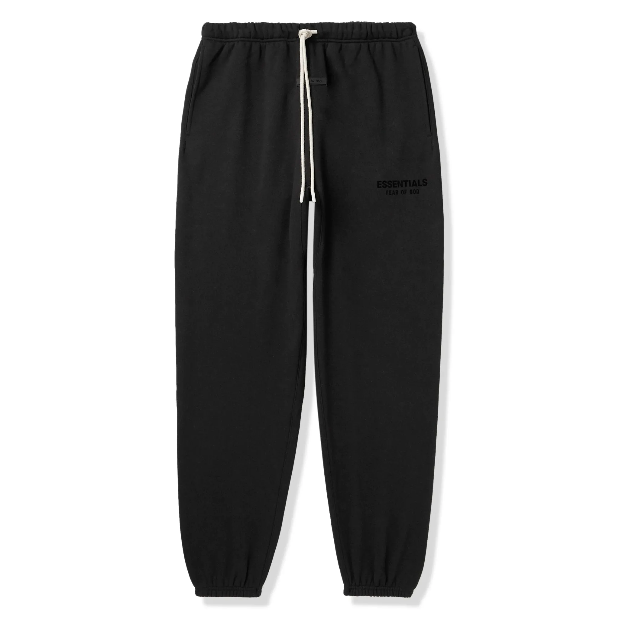 Fear Of God Essentials Jet Black Sweatpants (FW23)