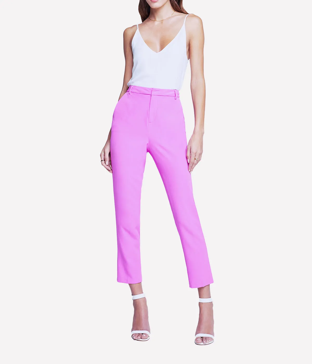 *FINAL SALE* Ludivine Trouser in Bright Violet