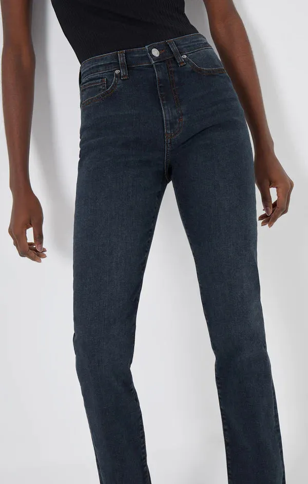 French Connection Conscious Stretch Slim Jean-Mid Wash-74PZG