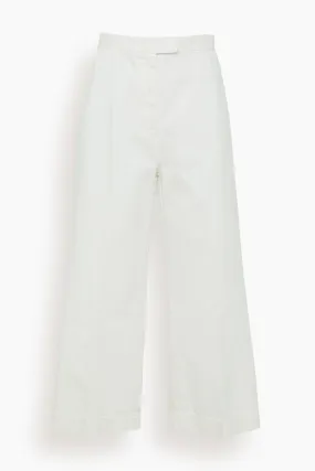 Gage Pant in White