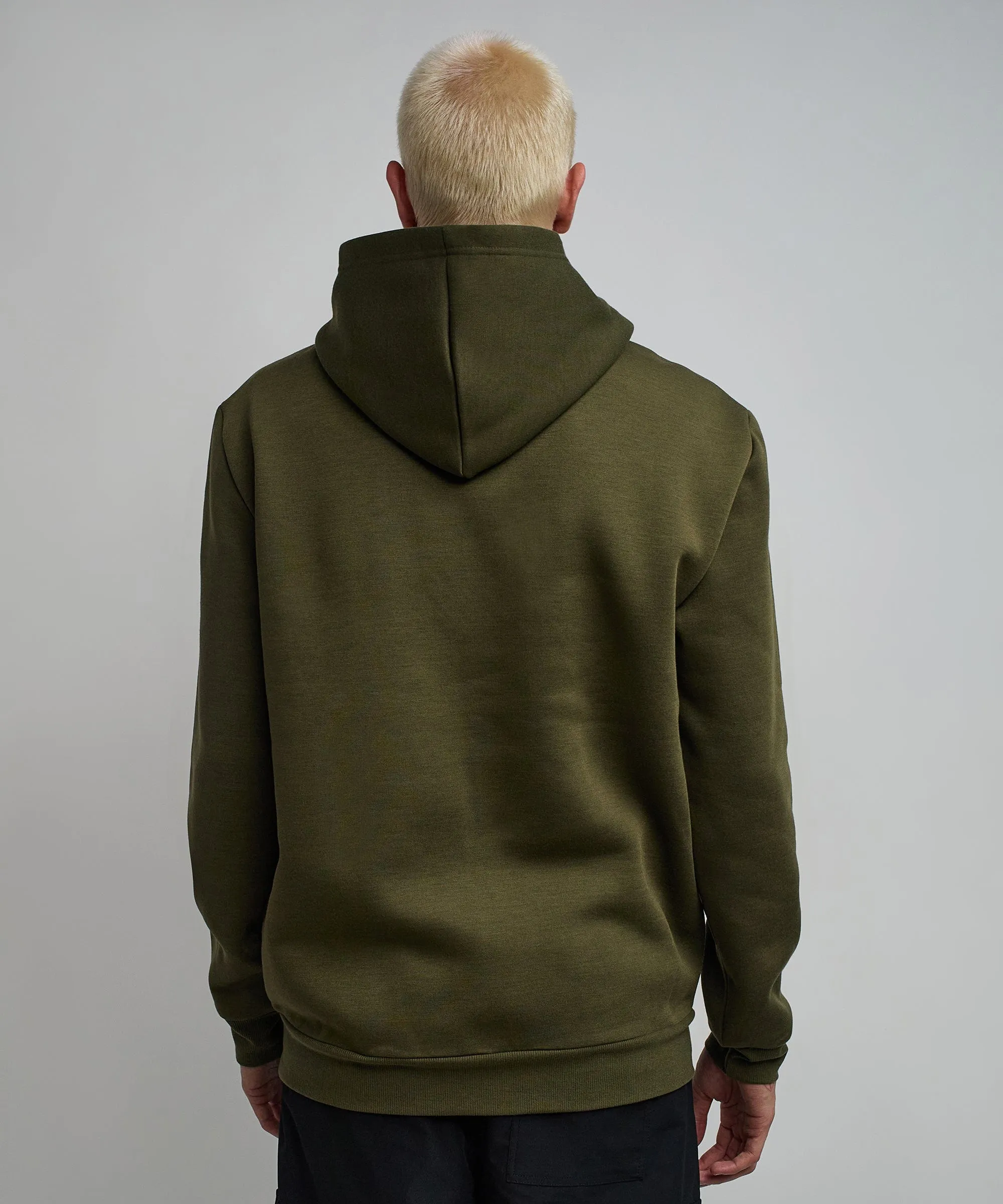 Grateful Roses Hoodie - Olive Green