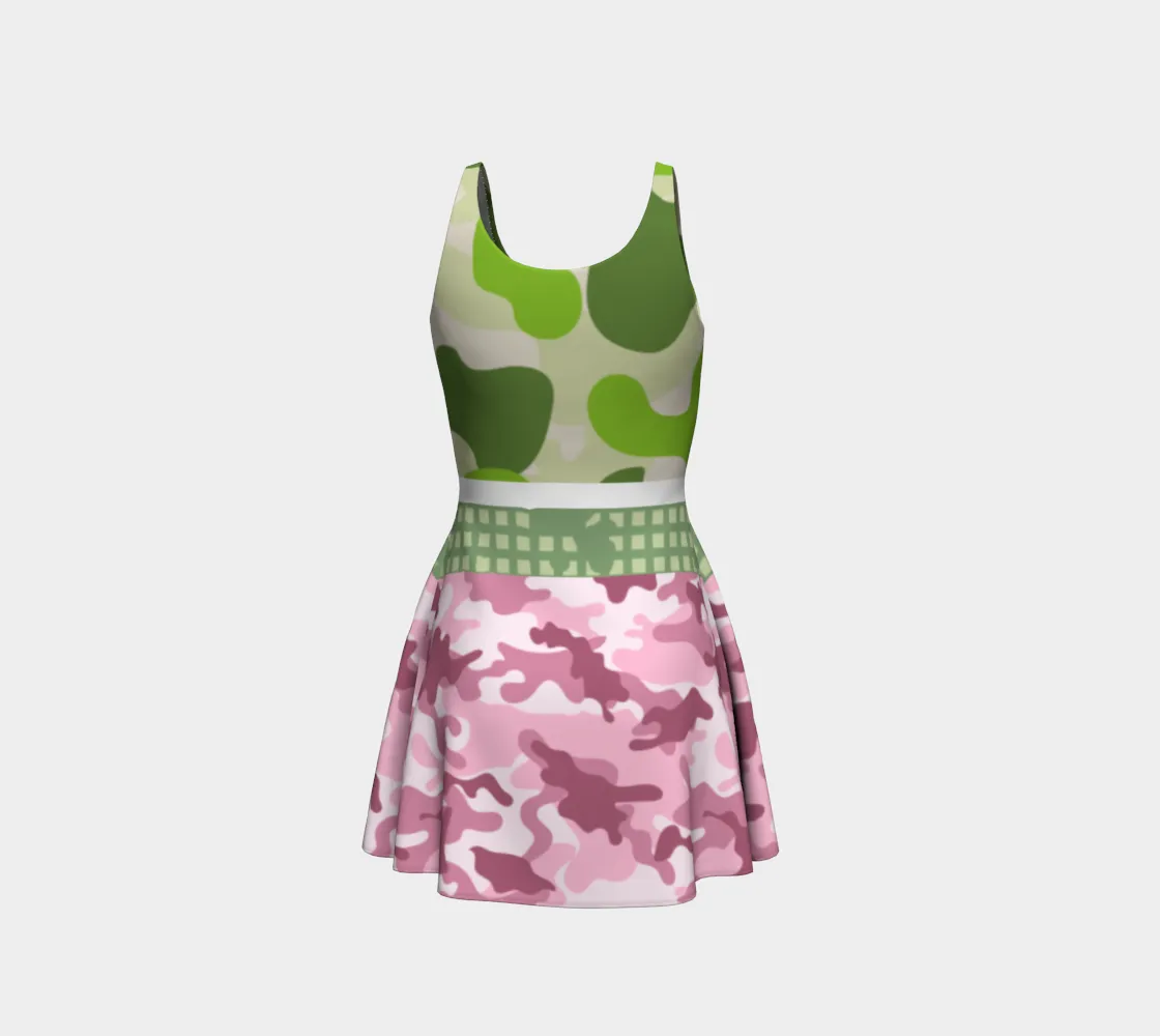 Green Apple Leopard II Dress