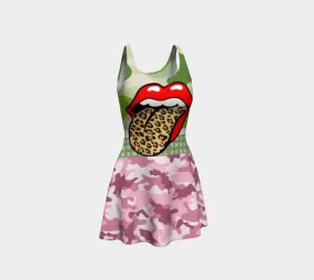 Green Apple Leopard II Dress