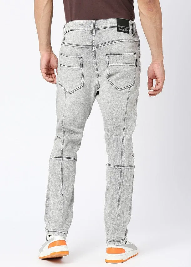 Grey Rayan Carrot Fit Jeans