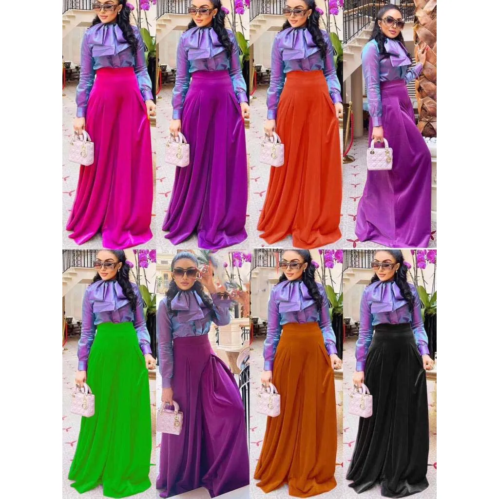 High Waist Loose Pant