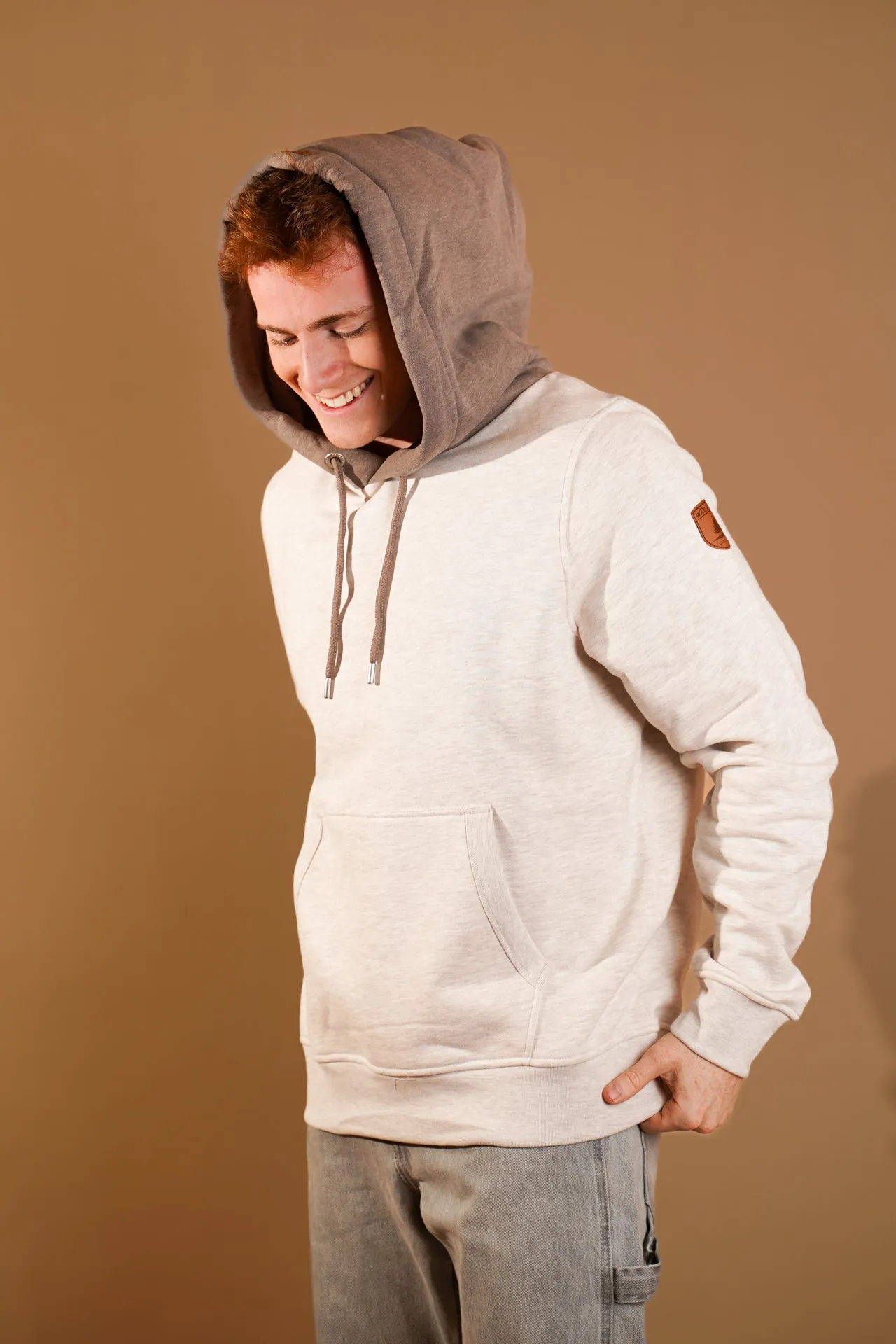 Jaxon Heather Oatmeal Hoodie