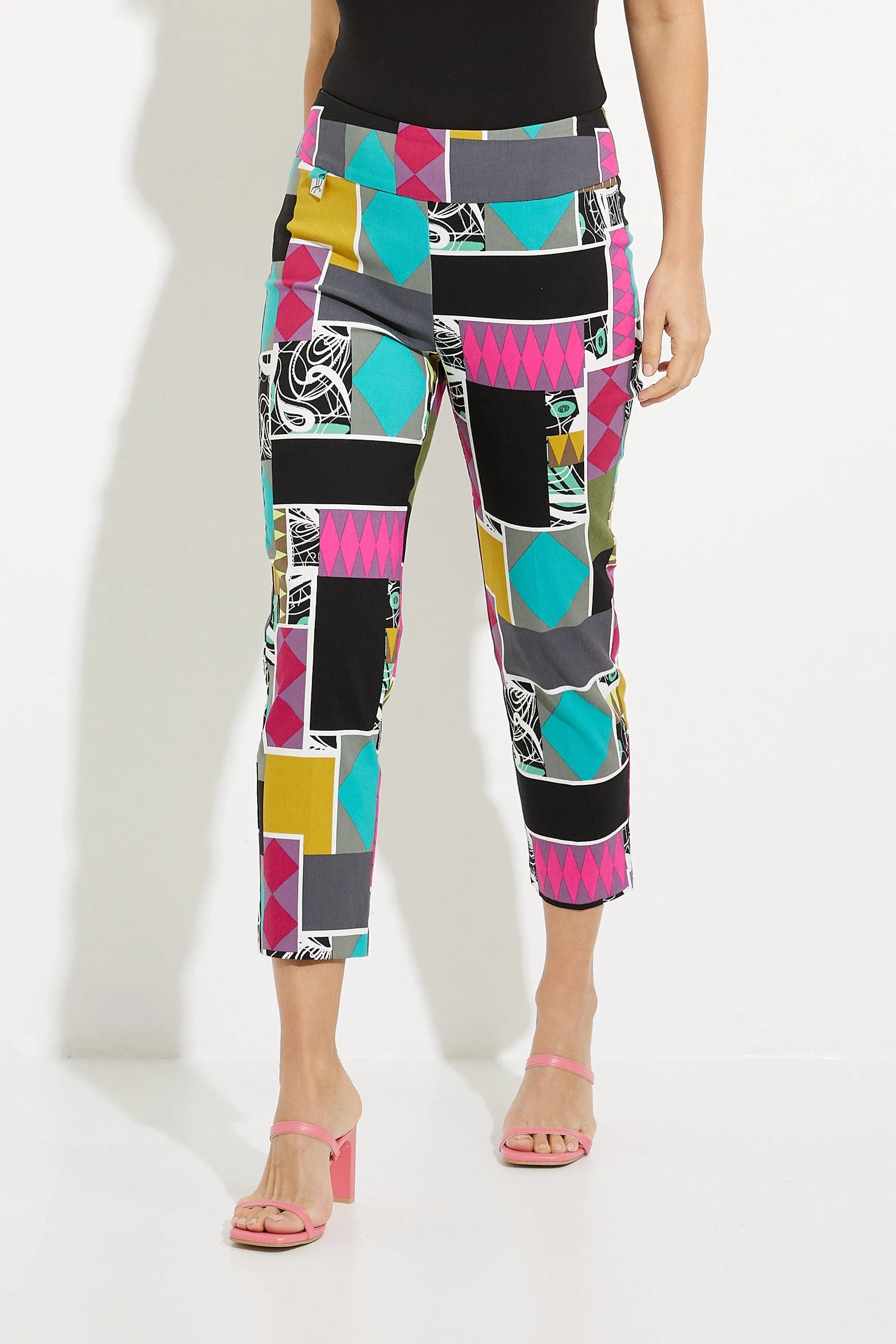 Joseph Ribkoff Pant Patchwork Printed 231253