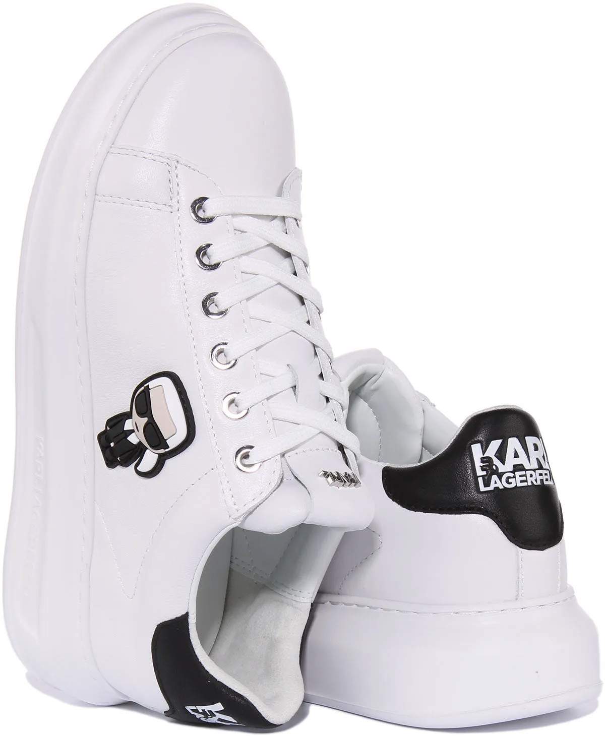 Karl Lagerfeld Kapri Iconic In White For Women