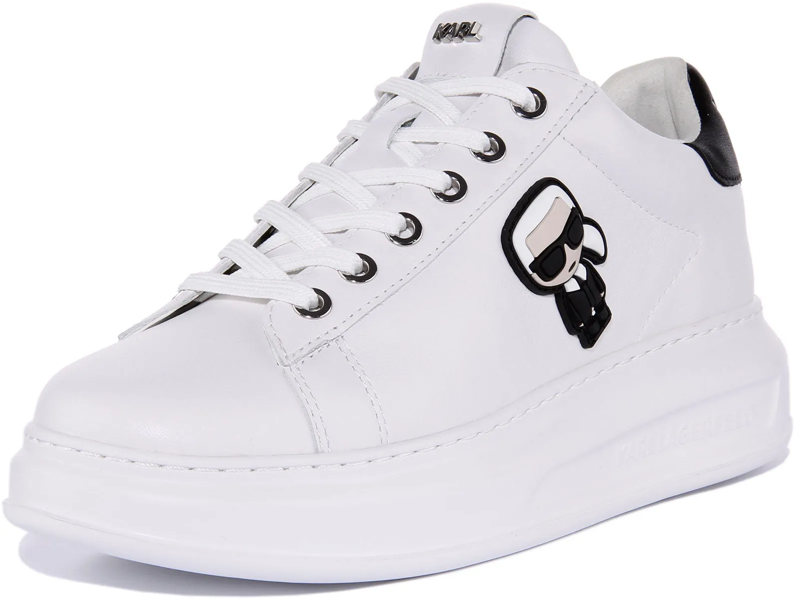 Karl Lagerfeld Kapri Iconic In White For Women