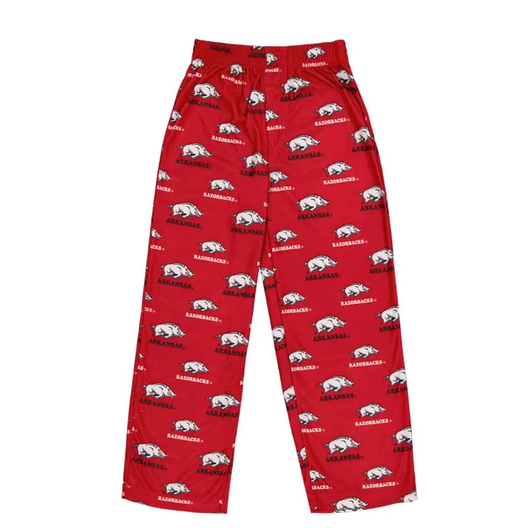 Kids' (Junior) Arkansas Razorbacks Printed Pant (K48LF470)