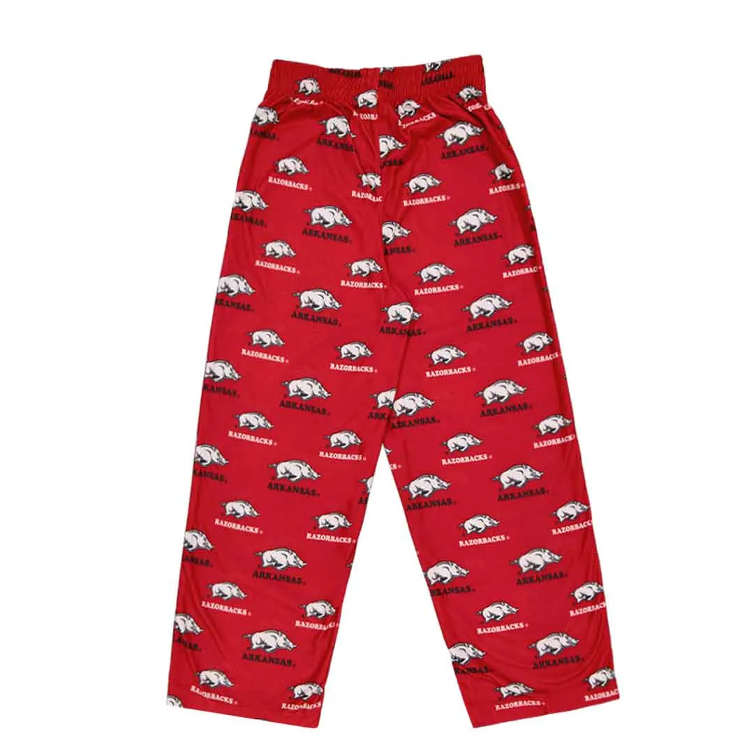 Kids' (Junior) Arkansas Razorbacks Printed Pant (K48LF470)