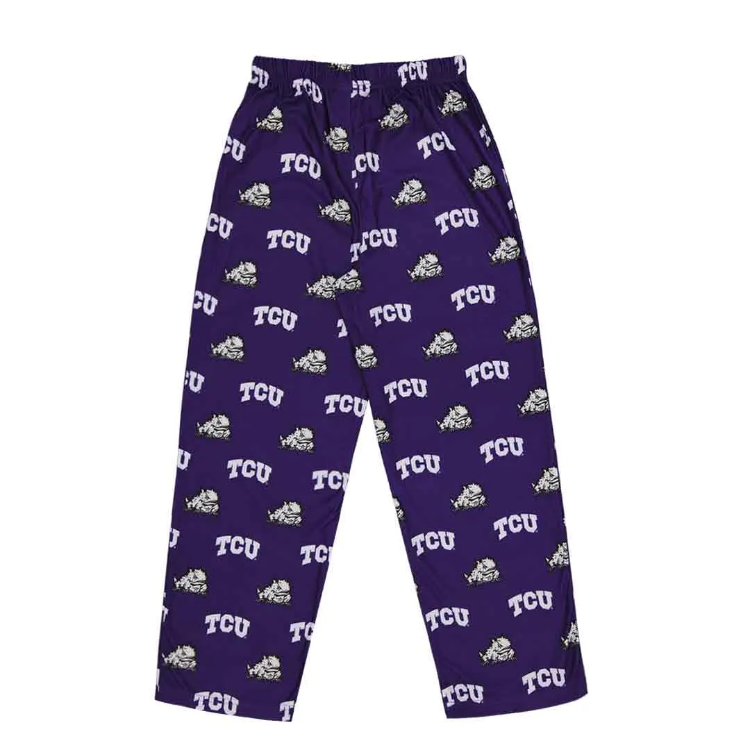 Kids' (Junior) TCU Horned Frogs Printed Pant (K48LF41G)