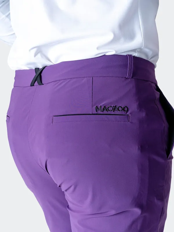 Maceoo Stretch Pant | Pants Dark Purple