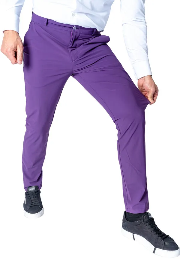 Maceoo Stretch Pant | Pants Dark Purple