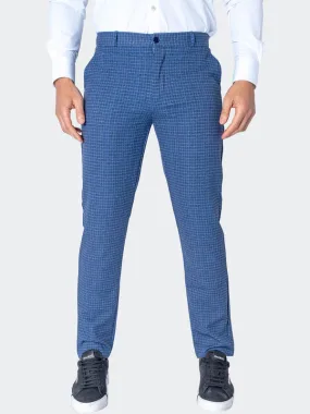 Maceoo Stretch Pant | Pants Square Blue