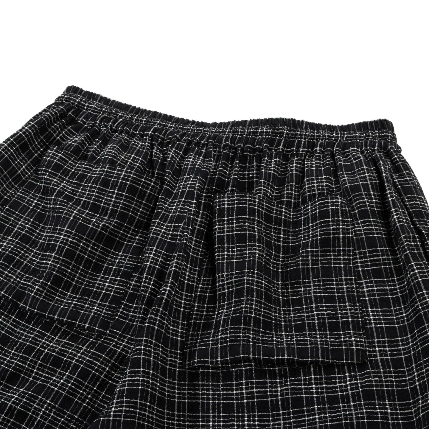 MFPEN EASY TROUSERS BLACK CHECK