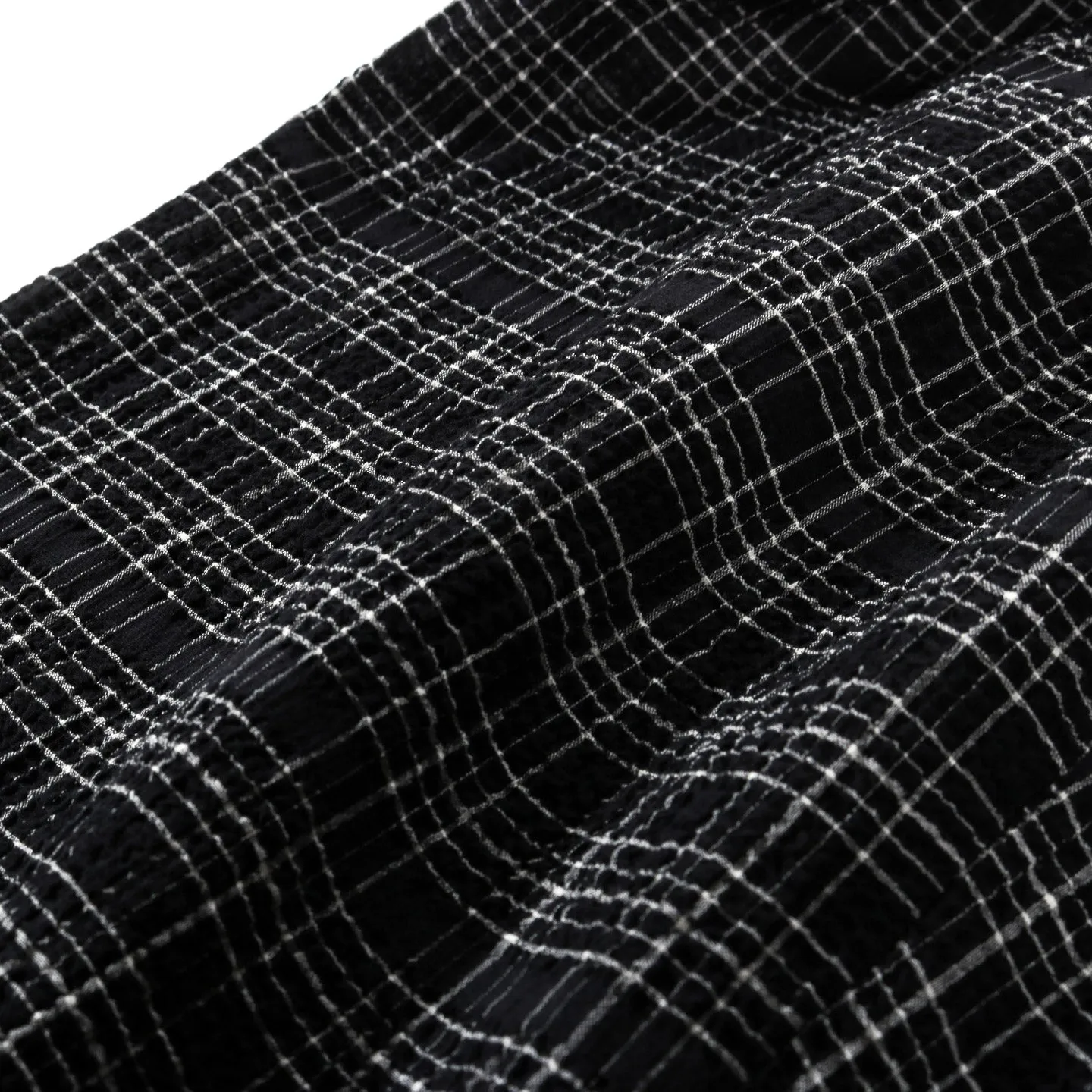 MFPEN EASY TROUSERS BLACK CHECK