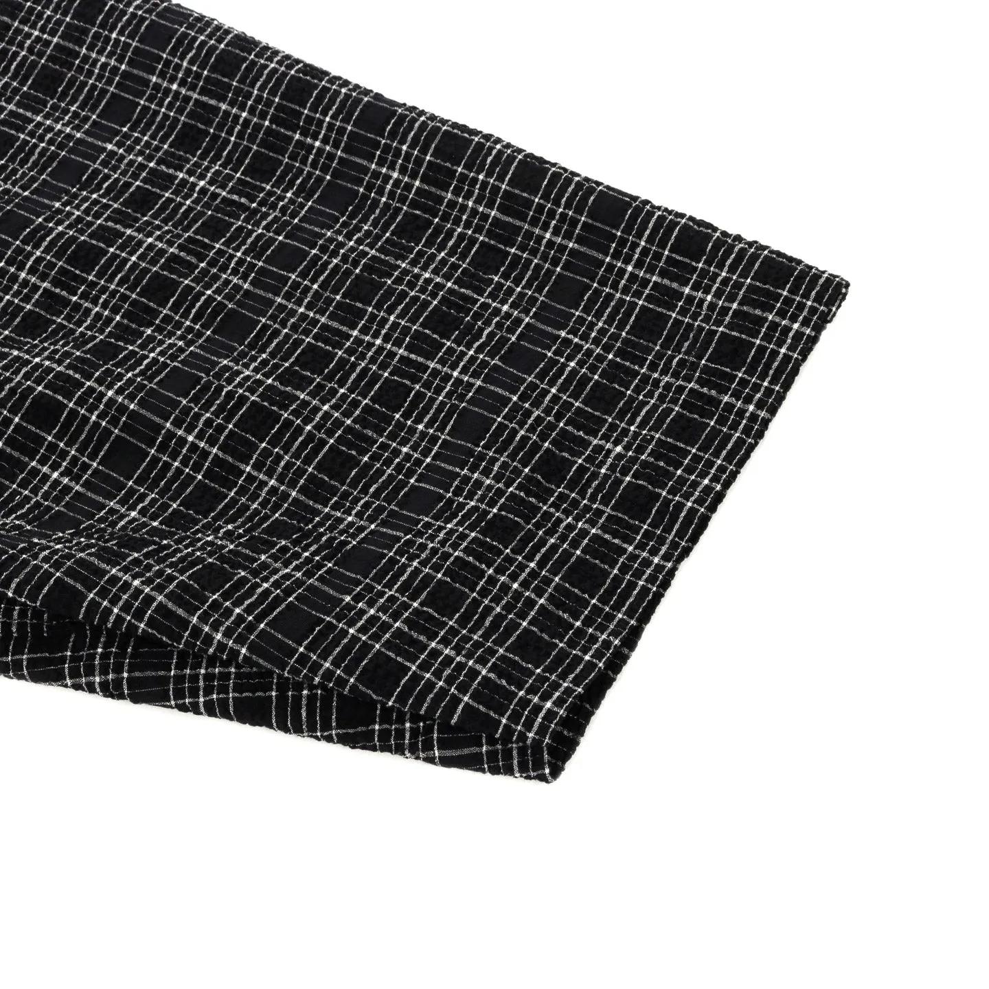 MFPEN EASY TROUSERS BLACK CHECK