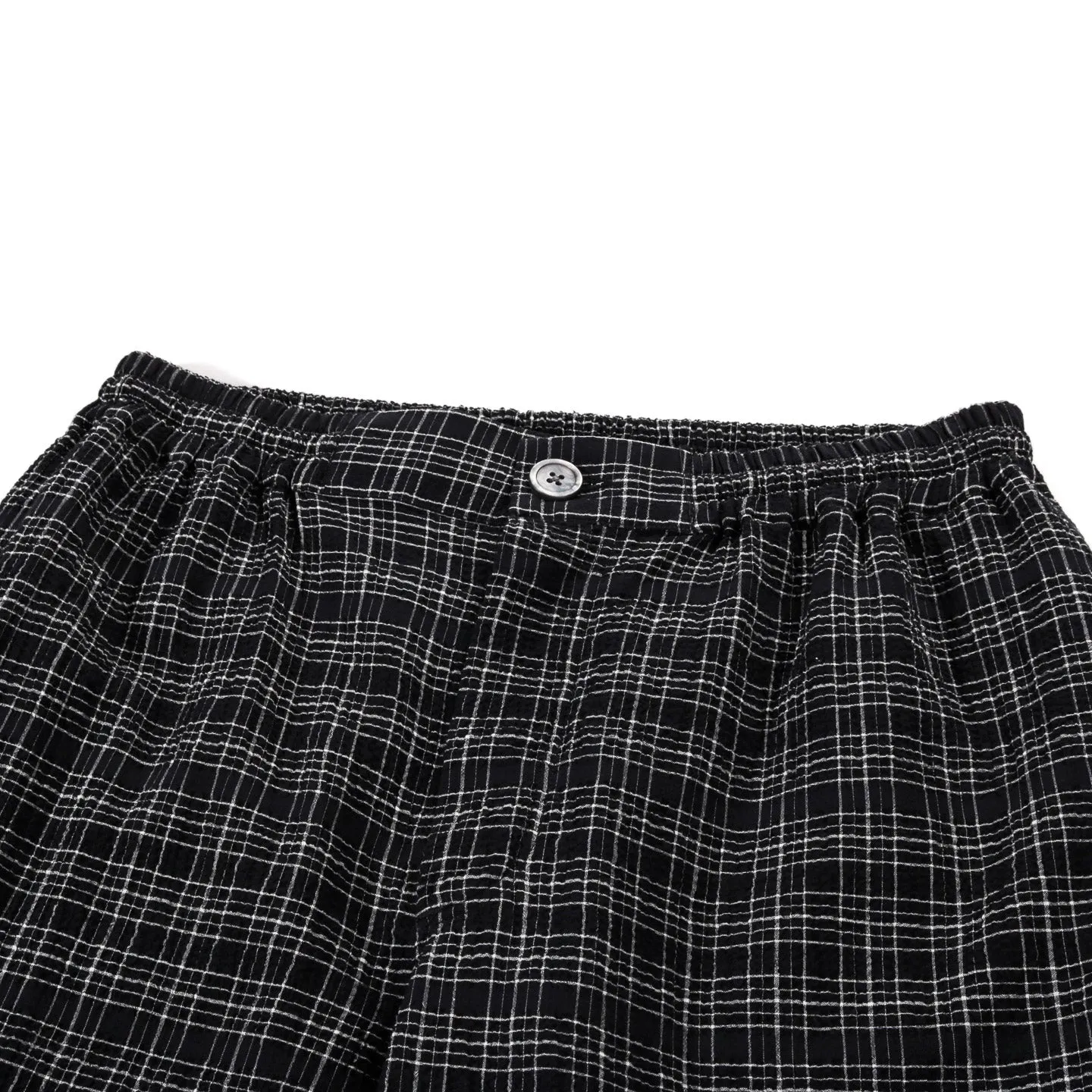 MFPEN EASY TROUSERS BLACK CHECK